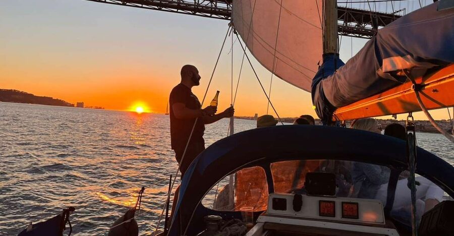 Lisbon: Sailboat Sunset Tour with a Drink - Commerce Square to Almada: Getting the City’s Layout in One Pass