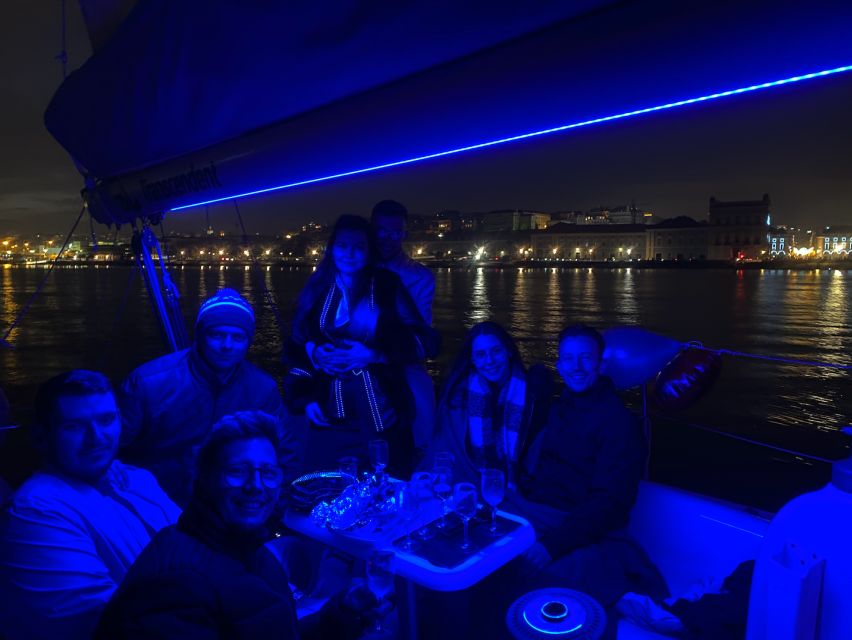 Lisbon: Sailboat Tour w/ Local Guide and Open Bar Green Wine - Commerce Square: The River-Back View of Central Lisbon