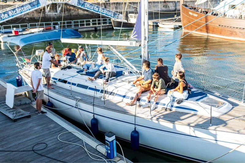 Lisbon: Sailing Boat Tour with Drinks & Pastel de Nata - On-board comfort: mattresses, lounge space, and a real bathroom