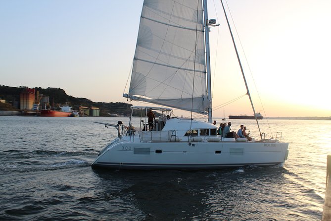 Lisbon Sailing Catamaran Public Cruise with drinks - Two Hours on the Tagus: What You Really Get for $32.67