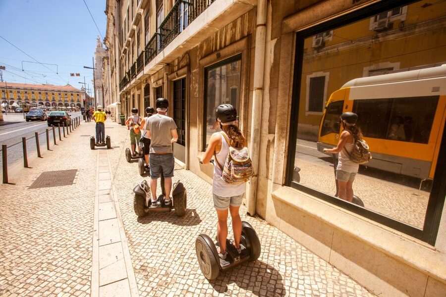 Lisbon: Segway Medieval Tour of Alfama and Mouraria - Feira da Ladra Day: Flea Market Color Without the Detour