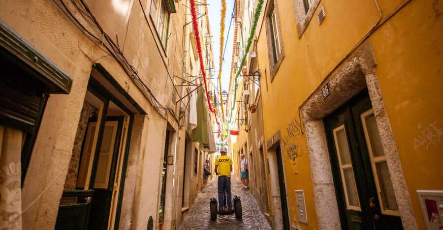 Lisbon: Segway Medieval Tour of Alfama and Mouraria - Commerce Square to Campo das Cebolas: Rolling Into Old Lisbon