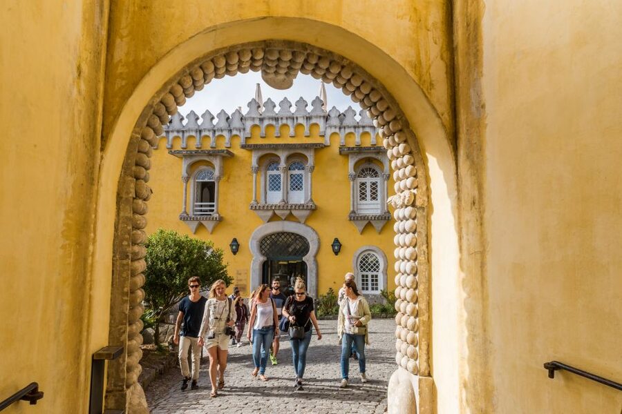 Lisbon: Sintra and Cascais Tour with Pena Palace Ticket - Sintra Hills driving: where the scenery starts doing the talking