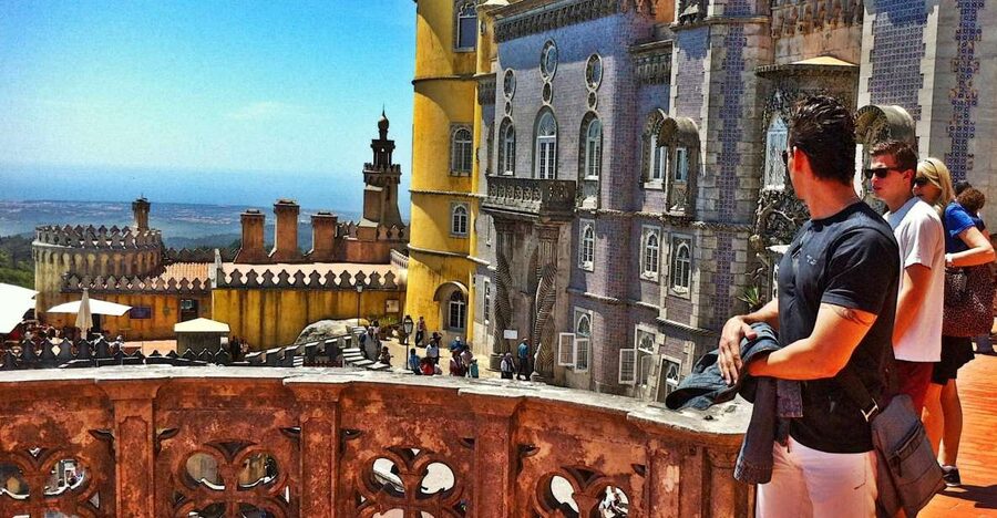 Lisbon: Sintra & Pena Palace Half-Day Tour with Hotel Pickup - Pena Palace: Romantic fantasy, real steep steps, and payoff views