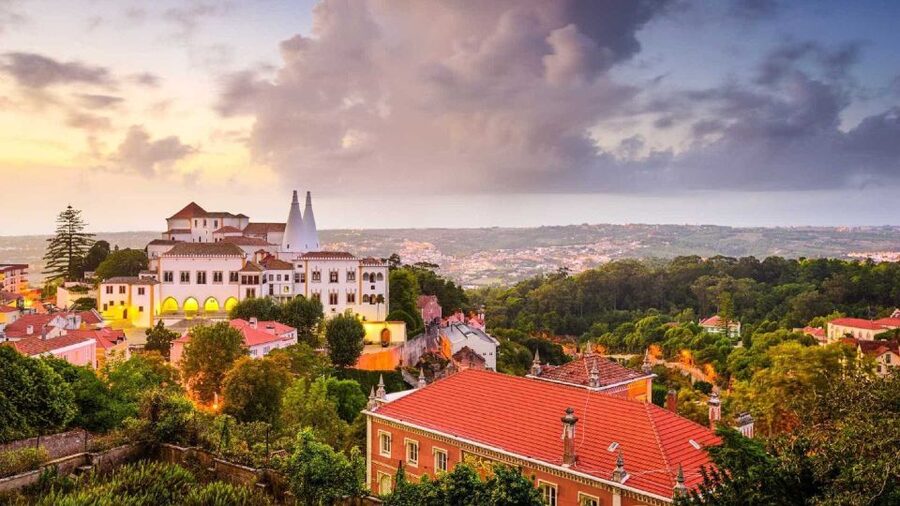 Lisbon: Sintra, Pena Palace, Quinta Regaleira, Cascais Tour - Quinta da Regaleira: Symbols, Maze-Like Paths, and Your Own Pace