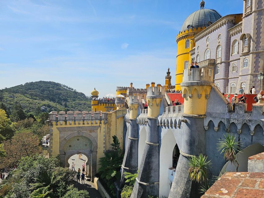 Lisbon: Sintra, Pena, Regaleira, Cabo Roca Coast & Cascais - Pena Palace on the hill: self-guided time plus scenic views on the way