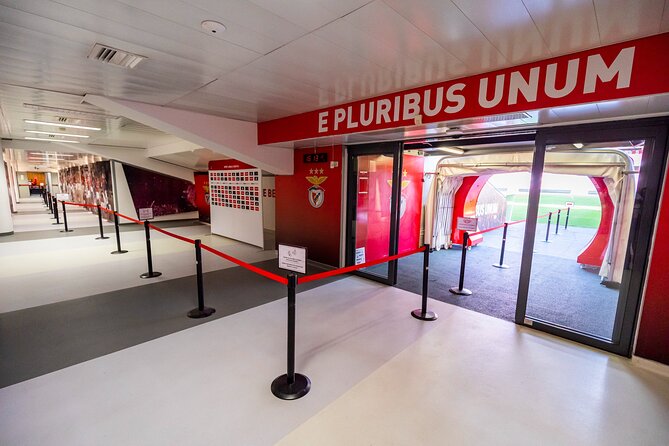 Lisbon SL Benfica Stadium & Museum Tour with Scarf - What you’ll see on the stadium route: seats, locker rooms, press areas, and the pitch