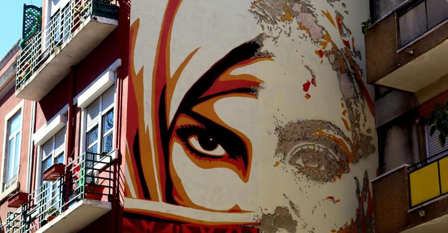 Lisbon: Street Art and Historical Walking Tour - São Jorge Castle: history without turning it into a lecture