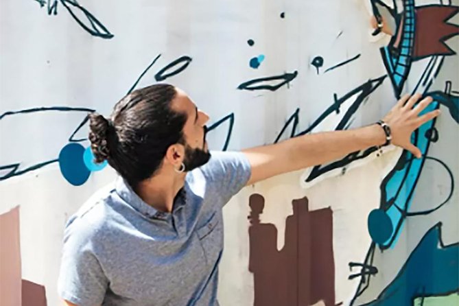 Lisbon: Street Art Walk - Meeting Mr.Red at Coreto da Graça (Easy to Find, Easy to Miss)