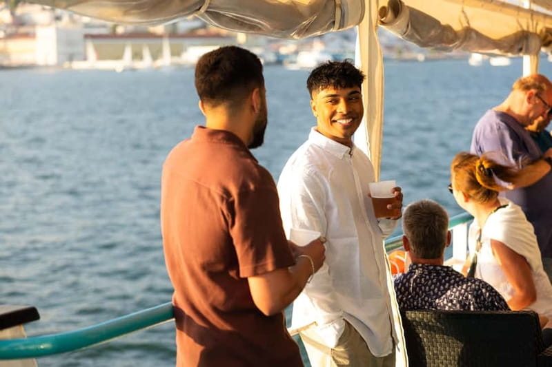 Lisbon: Sunset Boat Tour with Music and Drinks - Onboard Comfort: Upper Deck Fun vs. Lower Floor Calm