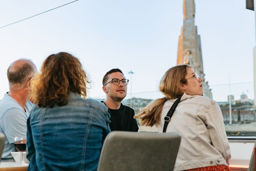 Lisbon: Sunset Cruise with Welcome Drink and Snacks - Deck strategy: open air, covered comfort, and how to stay warm
