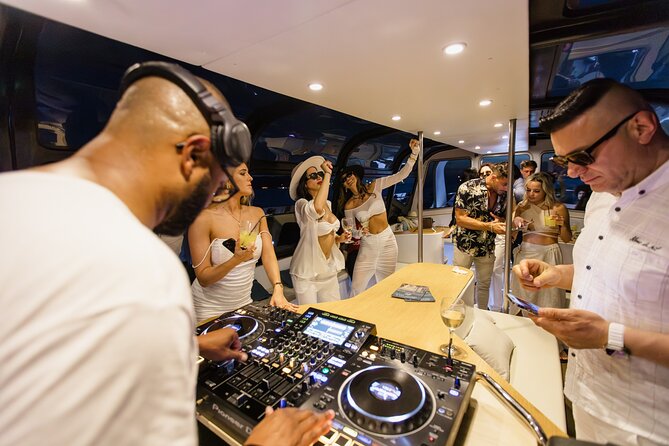 Lisbon – Sunset DJ & Porto Tonic Premium Boat Experience - A Lisbon sunset DJ cruise on the Tagus that feels social, not cramped