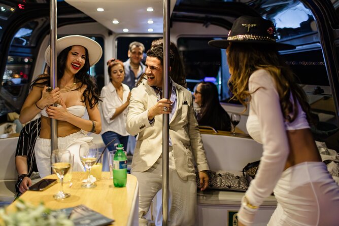 Lisbon – Sunset DJ & Porto Tonic Premium Boat Experience - Under the 25 de Abril Bridge: Lisbon’s Golden Gate moment from the water
