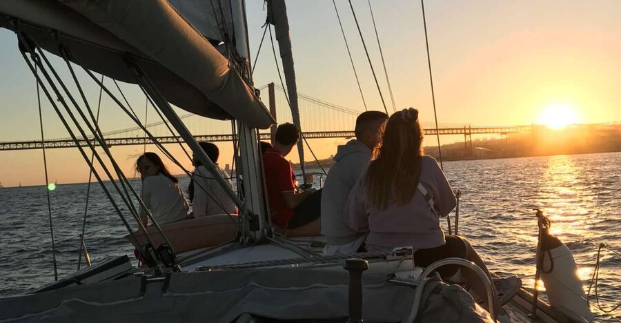 Lisbon Sunset Sailing – Small Group (max 10) Wine & History - Captain Rui Domingos and the kind of history you can follow