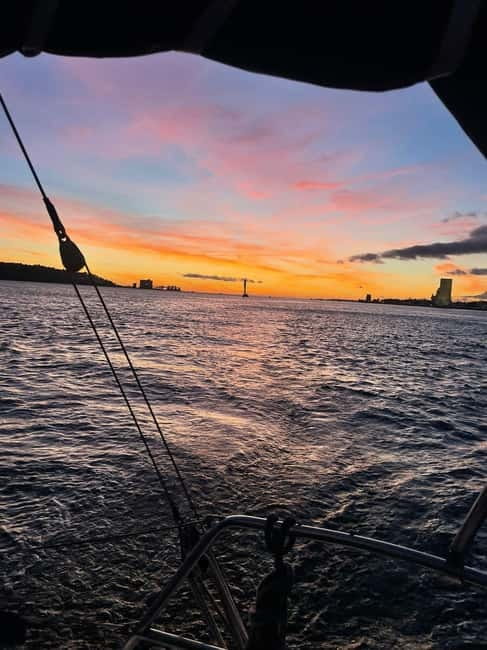 Lisbon: Sunset Sailing with Local Wine & Stunning Views - Where you start: Doca de Santo Amaro, under the 25 de Abril Bridge