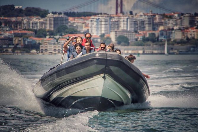 Lisbon: Sunset SpeedBoat Tour - Where You Start: SeaEO Tours Dock Under the Big Red Bridge