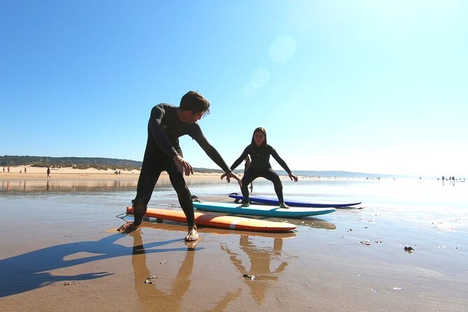 Lisbon Surf Experience - Coaching style on the water: patient, watchful, and practical