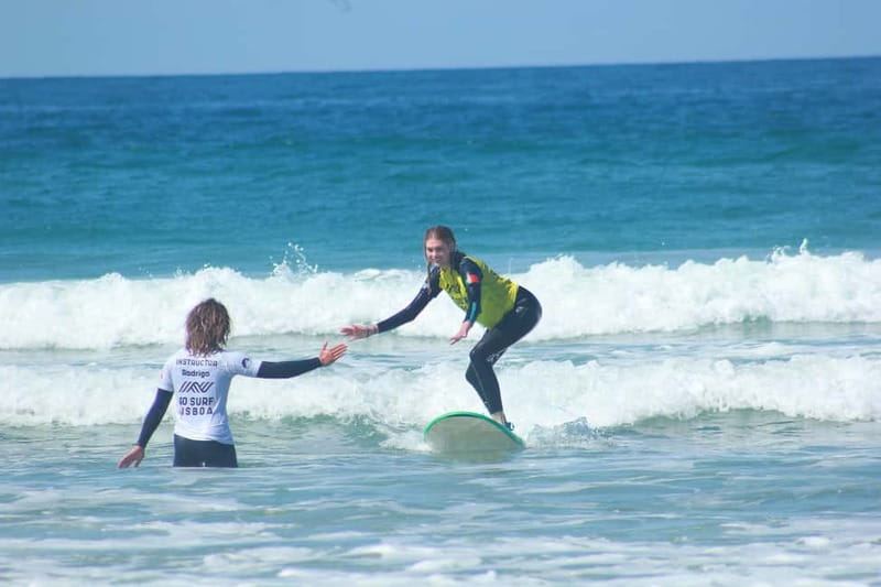 Lisbon: The Surf Instructor - surf lessons with transfer - The Photographer Factor: Great Memories, Plus Extra Cost