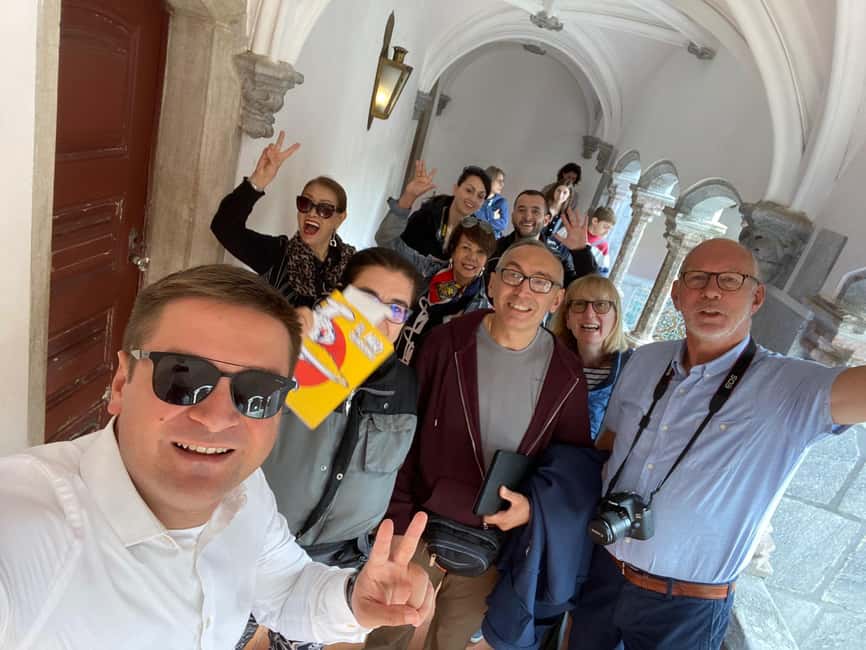 Lisbon to: Sintra, Pena & Regaleira guided 8pax group tour - From your hotel to Sintra: why the van makes or breaks the day