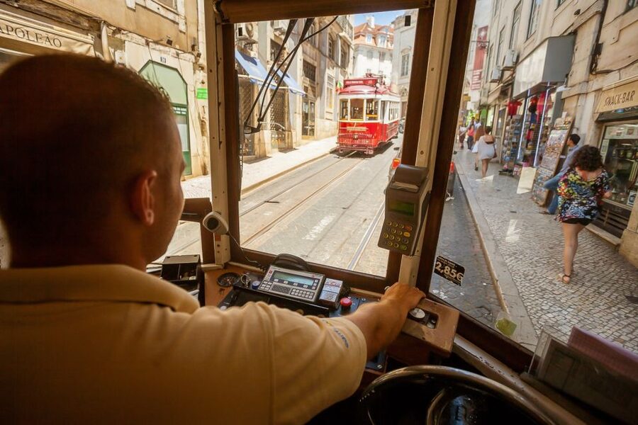 Lisbon Tram No. 28 Ride & Walking Tour - Riding Lisbon’s Historic Tram 28 for Panoramic Hill Views