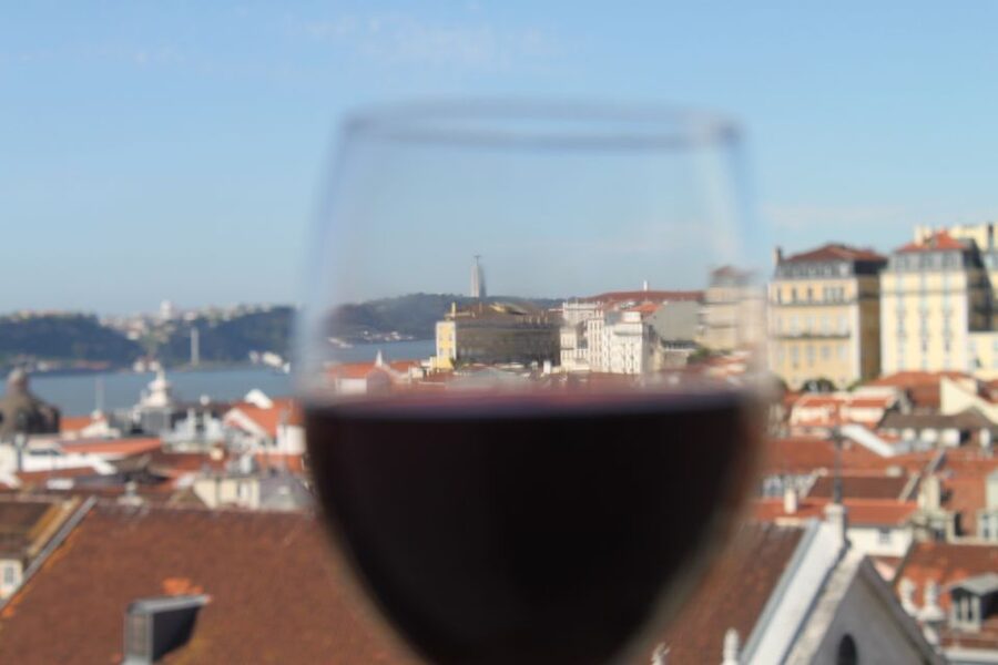 Lisbon Wine and Food: Private Walking Tour - Getting Your Bearings at Miradouro São Pedro de Alcântara