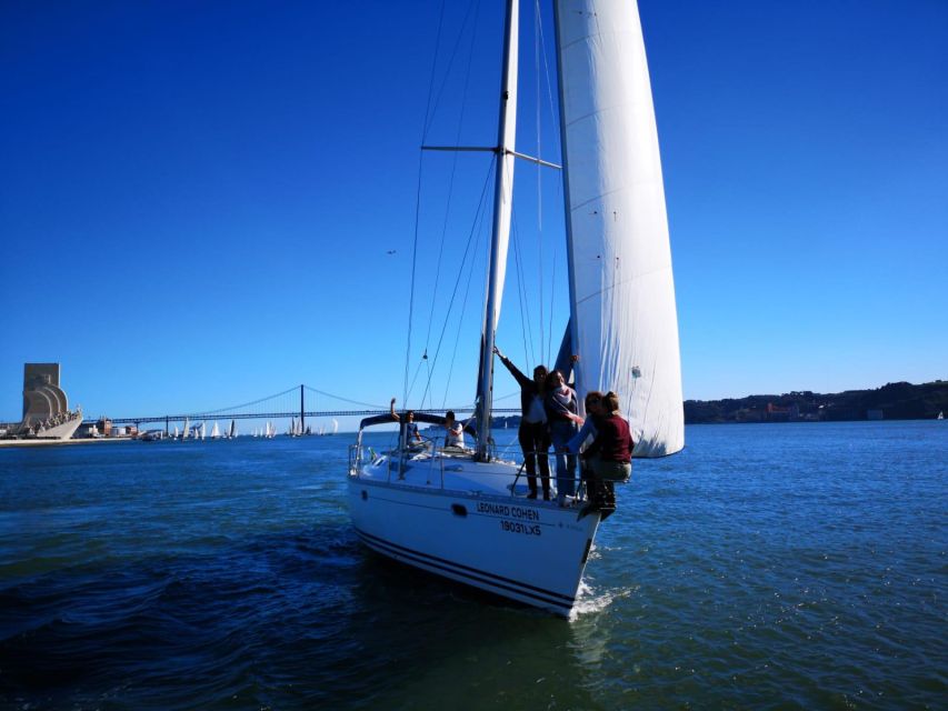 Lisbon: Yacht Sailing Tour With Portuguese Wine and History - Belém in about 30 minutes: Tower views you can actually slow down for