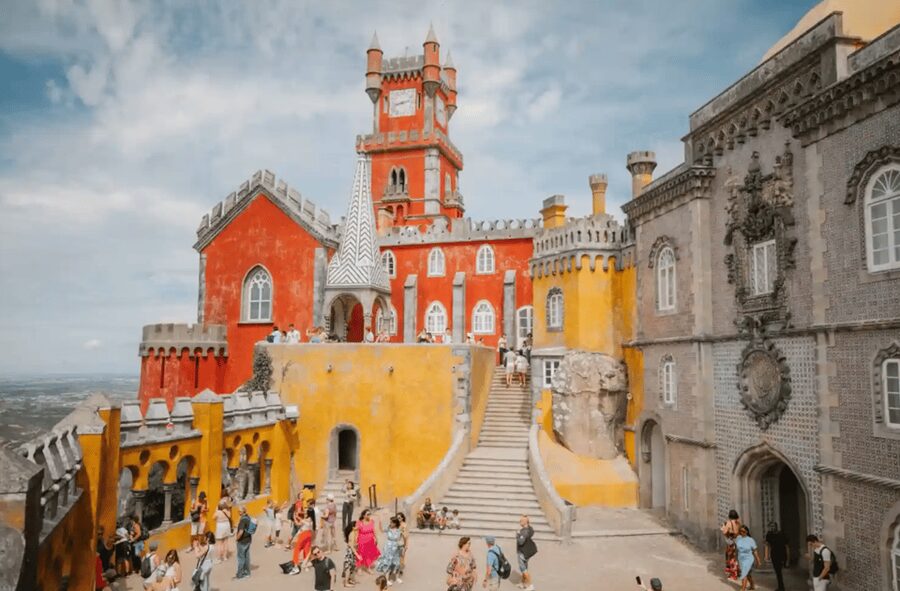 Magical Day Trip: Pena Palace, Sintra, CaboDa Roca & Cascais - Pena Palace: where the fairytale look actually makes sense
