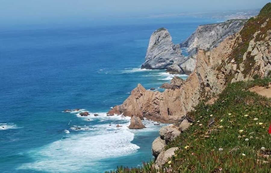 Magical Day Trip: Pena Palace, Sintra, CaboDa Roca & Cascais - Boca do Inferno: cliff formations with attitude