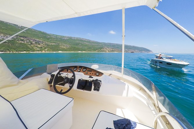 Ocean Bliss: Full Day Arrábida Private Yacht Tour from Lisbon - Passing Toward Tróia: Seeing Pristine Water Without the Crowd Energy