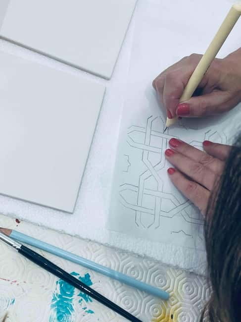 Paint your tile and create your unique piece in an art gallery in Lisbon - Should You Book This Lisbon Tile Painting Workshop?