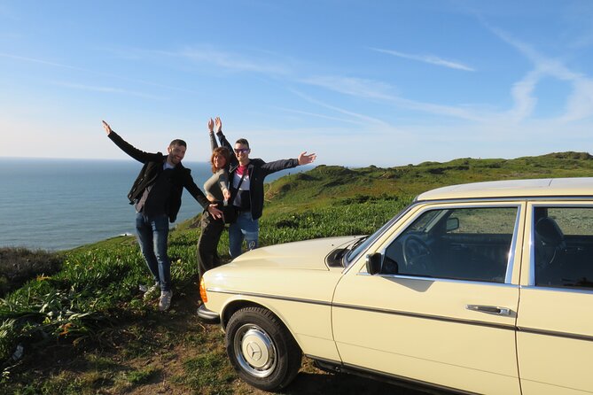 Pena Palace & Sintra Full Day -Private Tour in Classic Car - Azenhas do Mar: Cliff Houses and the Ocean Pool Viewpoint