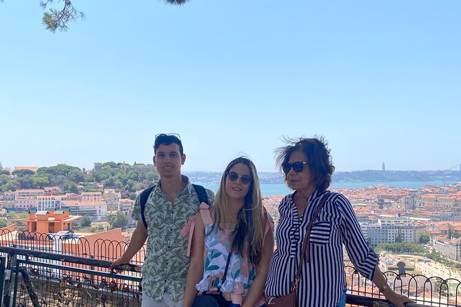 Private 1H30 Tuk Tuk Tour in Lisbon City - Miradouro Das Portas do Sol: the Alfama viewpoint that shows the whole layout