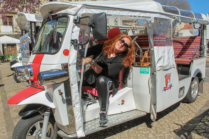 Private Guided Tuktuk Tour in Lisbon - Senhora do Monte: best panoramic photos plus the ginja moment