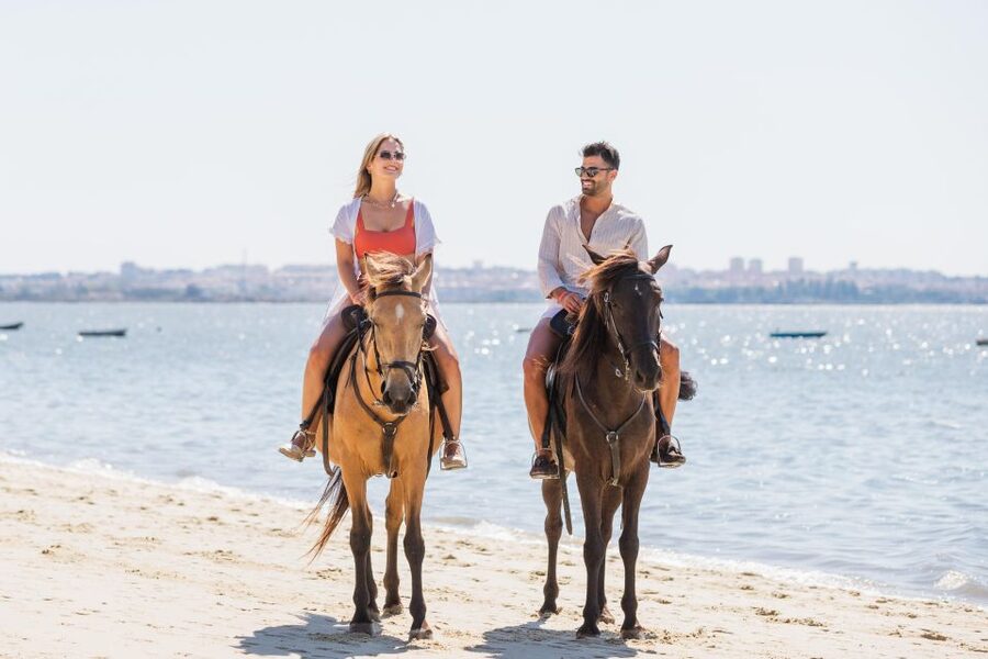 PRIVATE Horseback Riding On The Beach - The route through forest and a natural reserve