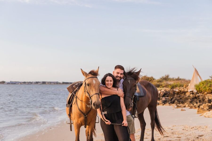 PRIVATE Horseback Riding On The Beach - Coffee, welcome energy, and the human touch