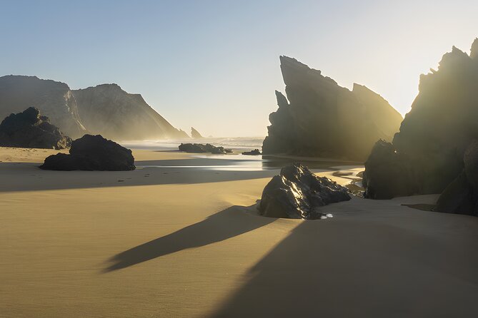 Private Paradise Beaches and Famous Beach Bars Tour in Lisbon - Guincho Beach: wind, waves, and raw Atlantic energy