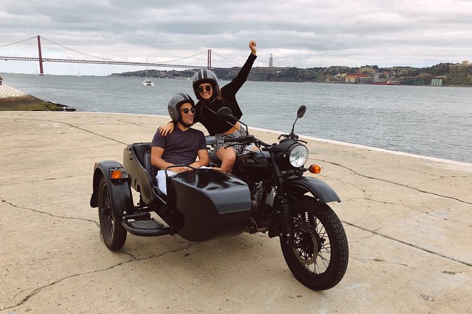 Private Tour: Best of Lisbon by Sidecar - The Ride: Helmets, Rain Gear, and Real Seating Limits