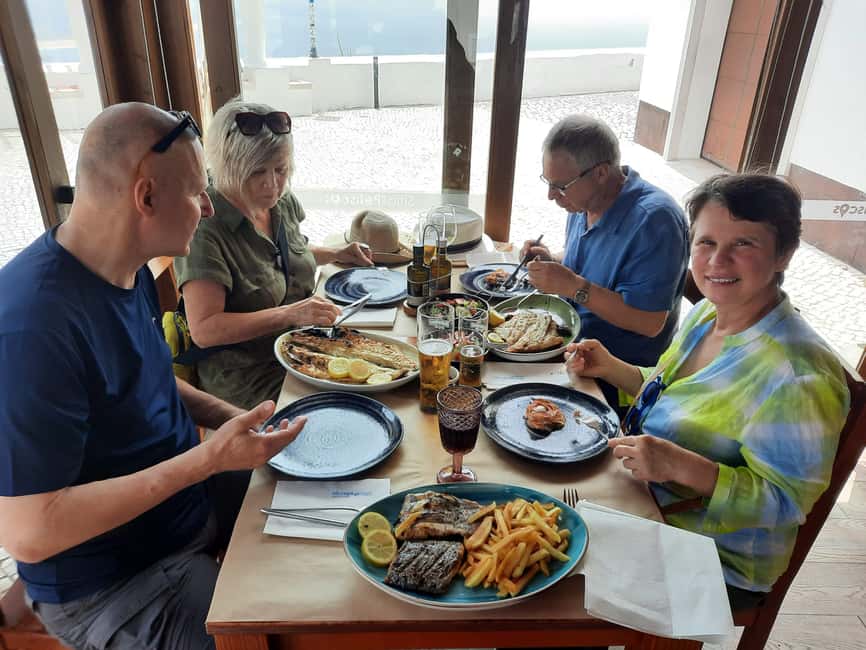 Private tour to Nazaré, Alcobaça, and Obidos from Lisbon - Lunch in Nazaré: plan around the extra cost