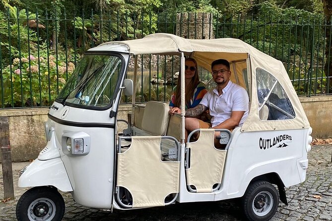 Private Tuk Tuk Tour around Sintra - Stop 1: Sintra National Palace viewpoints from outside