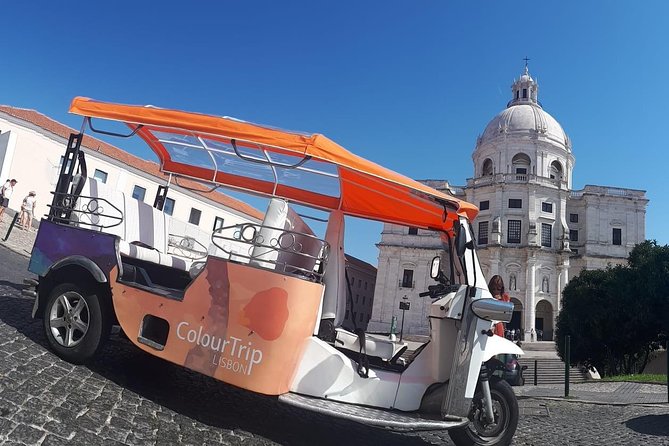 Private Tuk Tuk Tour Through Lisbon’s Historical Streets - Portas do Sol viewpoint: red rooftops and the Tagus in one frame