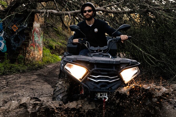 Quad Bike Tour in Lisbon - Ending at Cova do Vapor and the Bugio lighthouse