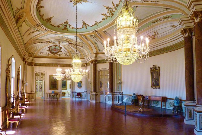Queluz Royal Palace, Mafra Royal Palace and Convent Private Tour from Lisbon - Queluz Royal Palace and Gardens: Late Rococo Court Style