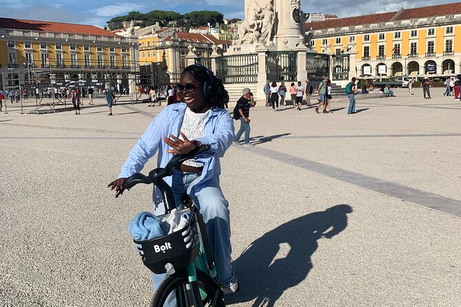 Riverside Ride Audio Adventure Lisbon to Belem - MAAT Rooftop Terrace: Optional Wow Factor Without Making You Detour