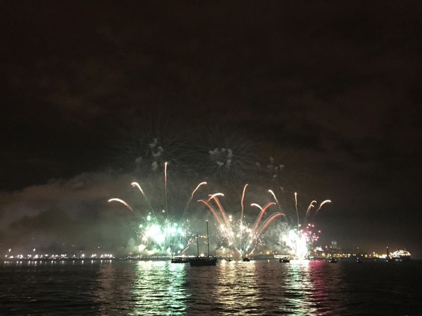 Sail into 2026: Lisbon Fireworks from the River - Price and value: what $170 buys you on NYE