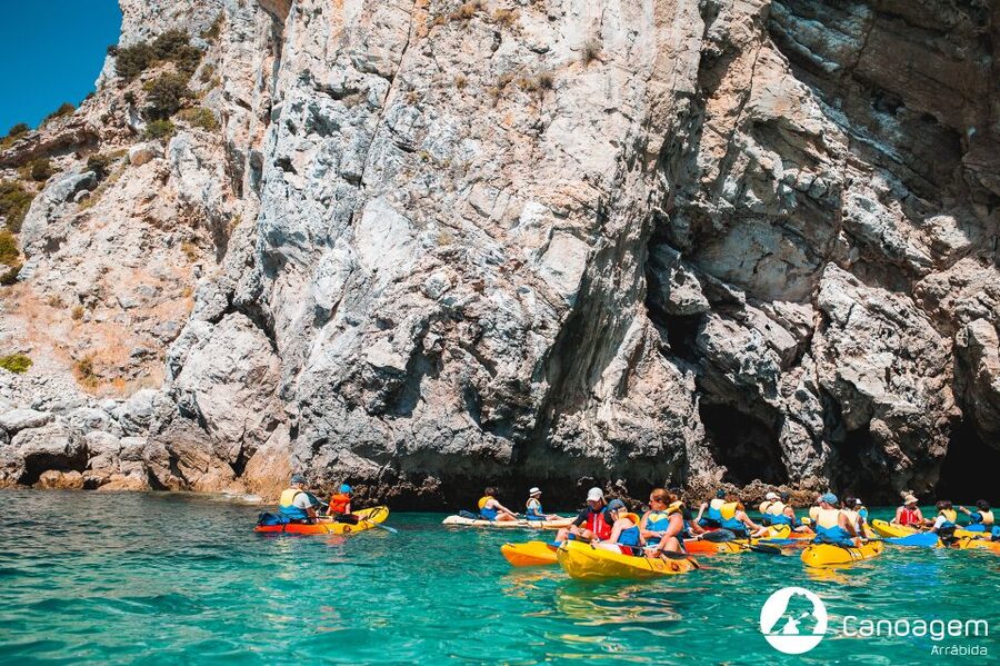 Sesimbra: Arrábida Natural Park Guided Kayaking Tour - Fitness level, waves, and the reality of getting wet