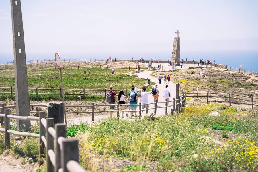 Sightseeing tour of Sintra Cascais natural park - Guincho Beach Coastal Drive: cliffs first, then open Atlantic views