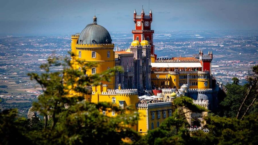 Sintra Dream Tour–Pena Palace,Sintra, Cabo da Roca & Cascais - Castle of the Moors: wall-walk views and Reconquista momentum