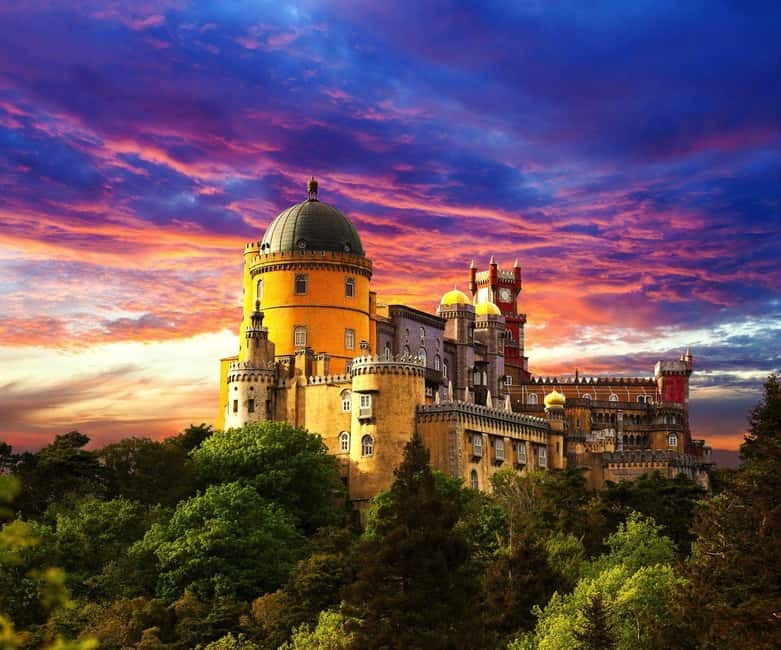 Sintra Dream Tour–Pena Palace,Sintra, Cabo da Roca & Cascais - Pena Palace: Romantic colors plus real medieval roots