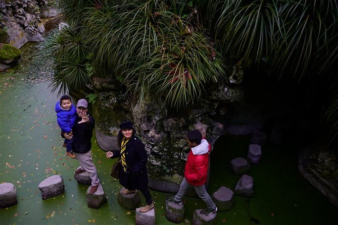 Sintra Full-Day: Pena, Moorish Castle & Regaleira with Tickets - Quinta da Regaleira: The Gardens With Symbols and Secrets