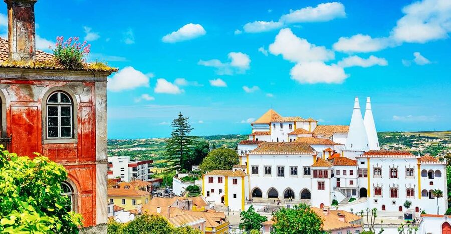 Sintra: Full-Day Private Monuments Tour from Lisbon - Moorish Castle: old walls and instant big views